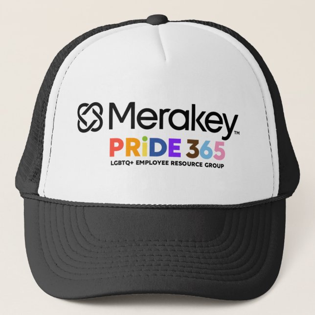 Merakey PRIDE Trucker Hat (Front)
