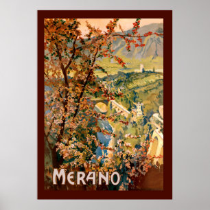 Merano City, Italy Poster