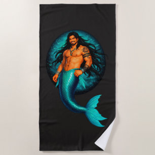 Merbear Lagoon - Cheydan Tidemarsh Beach Towel