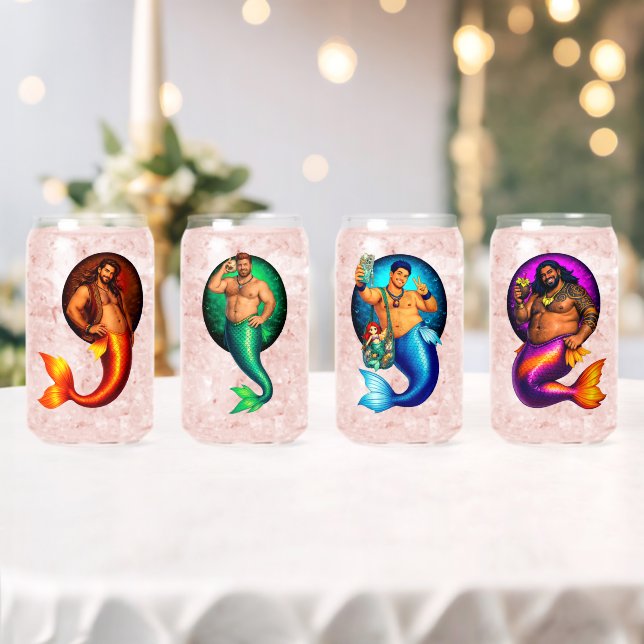 Merbear Lagoon Collection No. 1 Can Glass (Insitu (Wedding))