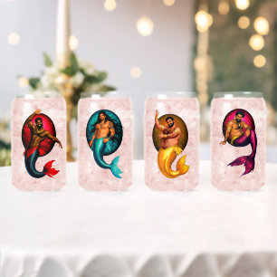 Merbear Lagoon Collection No. 2 Can Glass