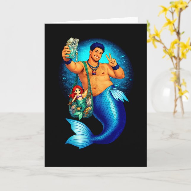 Merbear Lagoon - Kai Mizuno Card (Yellow Flower)