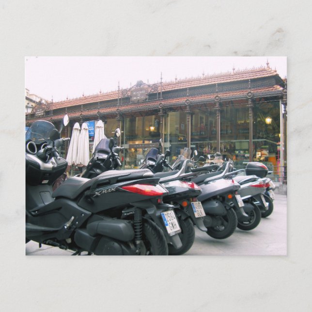 Mercado de San Miguel  -  Madrid, Spain Postcard (Front)
