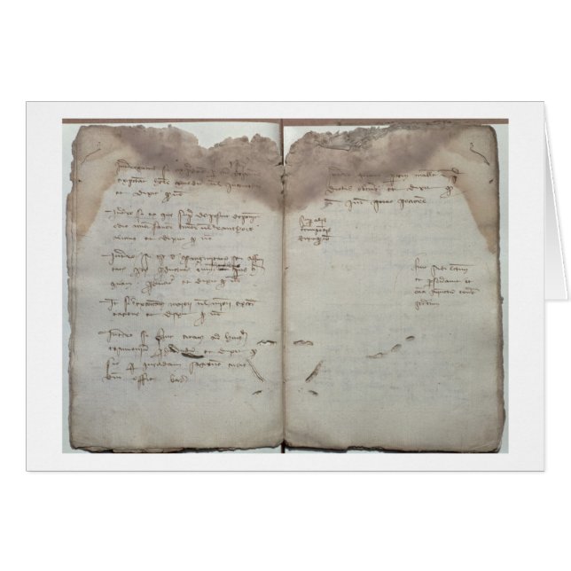 Mercantile documents, letter of acceptance of chan (Front Horizontal)