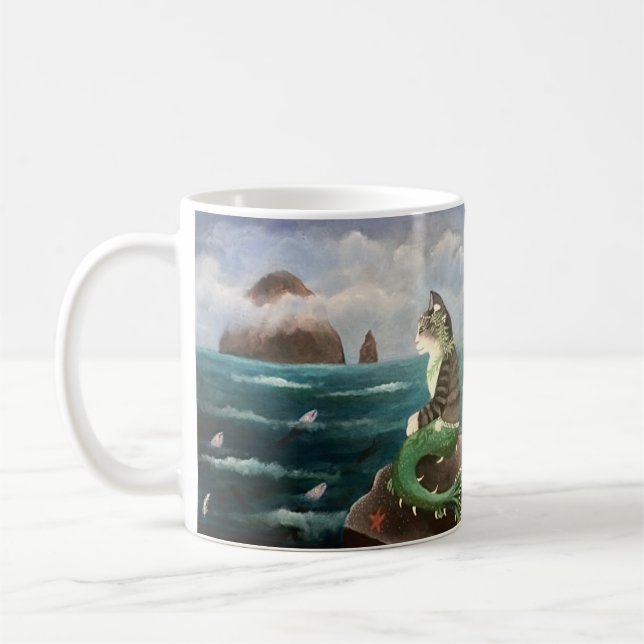 Mercat and Friends Coffee Mug (Left)