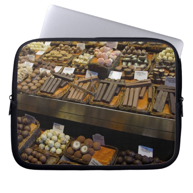 Mercat de Sant Josep, assorted chocolate candy Laptop Sleeve (Front)