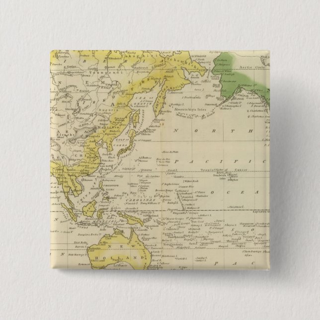 Mercator's Chart 2 15 Cm Square Badge (Front)