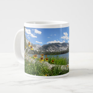 Merced Lake Flowers - Yosemite Large Coffee Mug