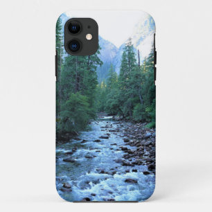 Merced River by Happy Isles, Yosemite, CA iPhone 11 Case
