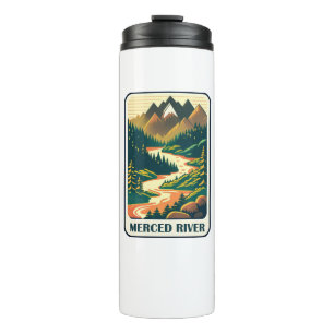 Merced River California Colours Thermal Tumbler