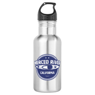 Merced River California Kayaking 532 Ml Water Bottle