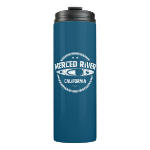 Merced River California Kayaking Thermal Tumbler