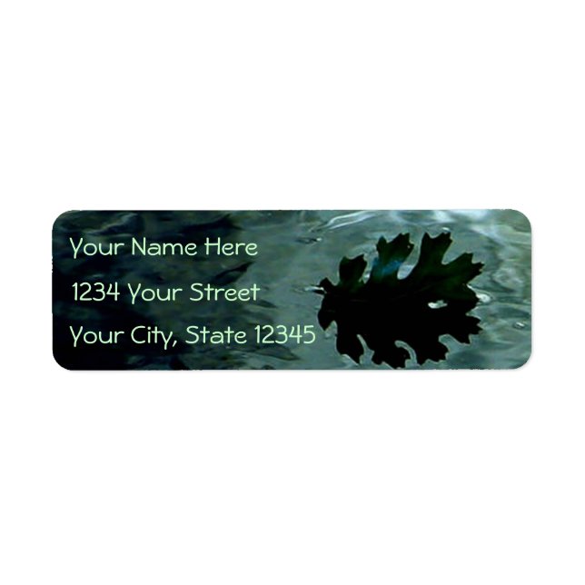Merced River in Yosemite Return Address Labels (Front)