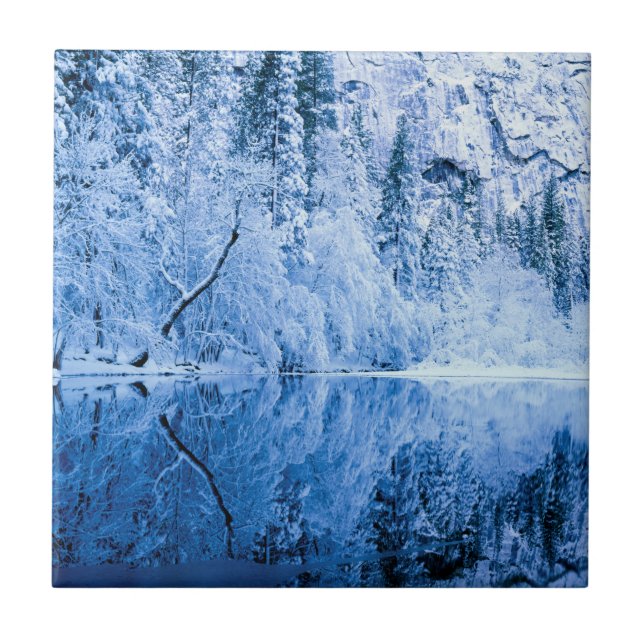 Merced River | Yosemite National Park, CA Tile (Front)