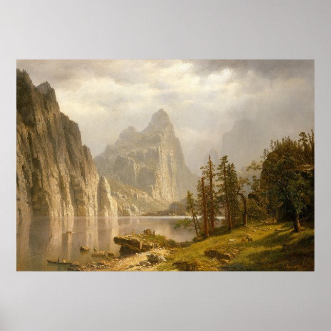 Merced River, Yosemite Valley 1866 - Poster (Front)