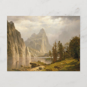 Merced River, Yosemite Valley by Albert Bierstadt Postcard