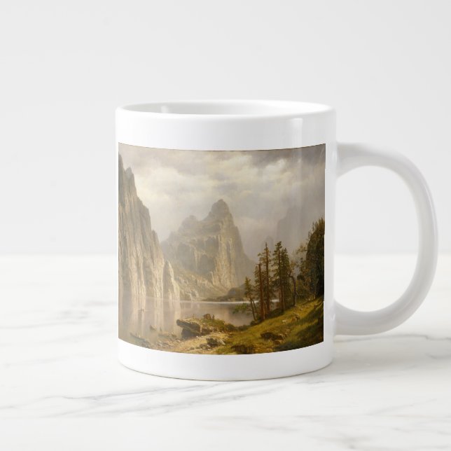 Merced River, Yosemite Valley Large Coffee Mug (Right)