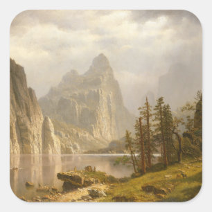 Merced River, Yosemite Valley Square Sticker