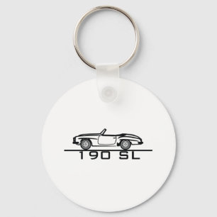 Mercedes 190 SL Type 121 Key Ring