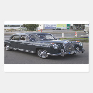 Mercedes 220 S Rectangular Sticker