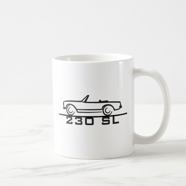 Mercedes 230 SL Type 113 Coffee Mug (Right)