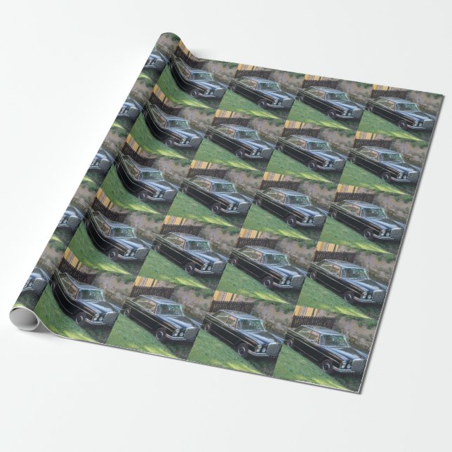 Mercedes 280SE W108 Wrapping Paper (Unrolled)