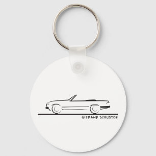 Mercedes 450 SL Type 107 Key Ring