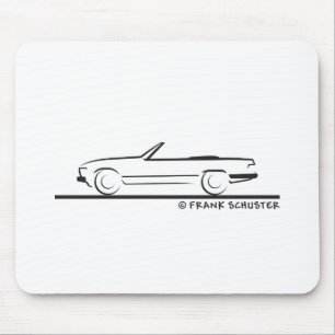 Mercedes 450 SL Type 107 Mouse Mat