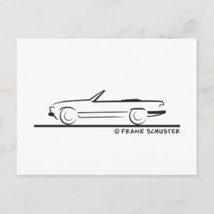 Mercedes 450 SL Type 107 Postcard