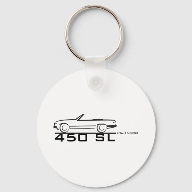 Mercedes 450SL Key Ring (Front)