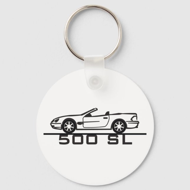 Mercedes 500 SL Type 230 Key Ring (Front)