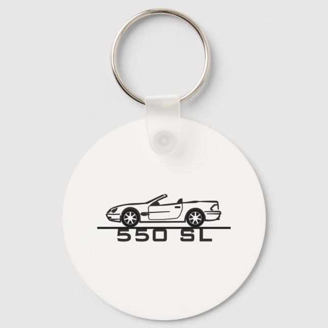 Mercedes 550 SL Type 230 Key Ring (Front)