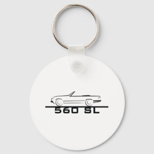 Mercedes 560 SL Type 107 Key Ring