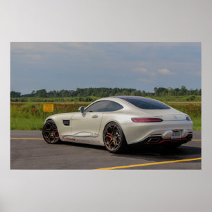 Mercedes AMG-GTS Airstrip Poster