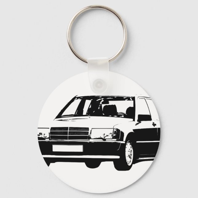 Mercedes-Benz-190E Key Ring (Front)