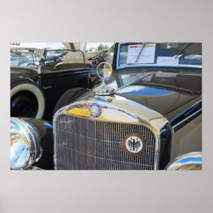 Mercedes-Benz 260D. World's  first diesel car. Poster