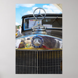 Mercedes-Benz 260D. World's  first diesel car. Poster