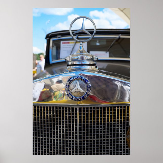 Mercedes-Benz 260D. World's  first diesel car. Poster (Front)