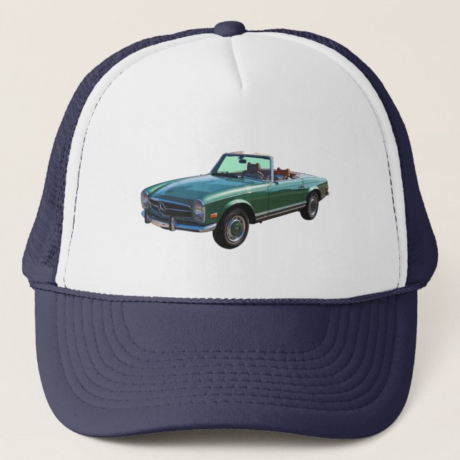 Mercedes Benz 280 SL Convertible Trucker Hat (Front)