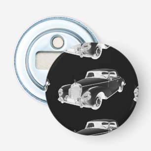Mercedes Benz 300 Luxury Car Art Bottle Opener