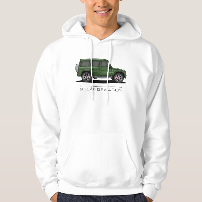 Mercedes Benz 4x4 SUV Luxury Car G Wagon Hoodie (Front)