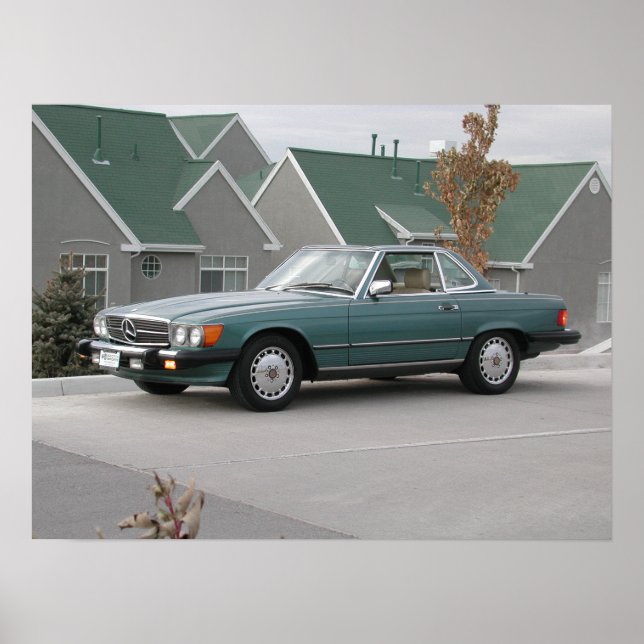 Mercedes-Benz 560 SL Poster (Front)