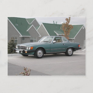 Mercedes-Benz 560 SL Roadster Postcard