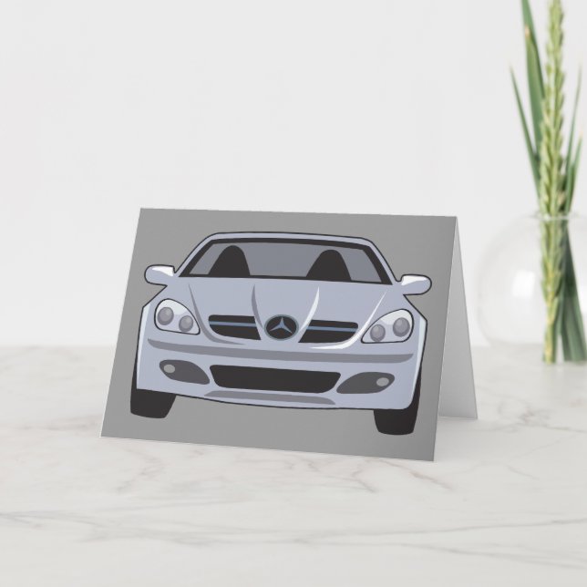 Mercedes Benz Card (Front)