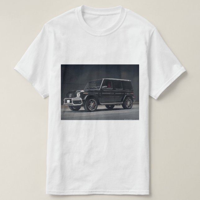 Mercedes Benz Gwagon printed T-Shirt (Design Front)