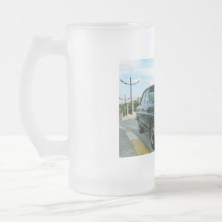 Mercedes-Benz is a German luxury automobile brand Frosted Glass Beer Mug