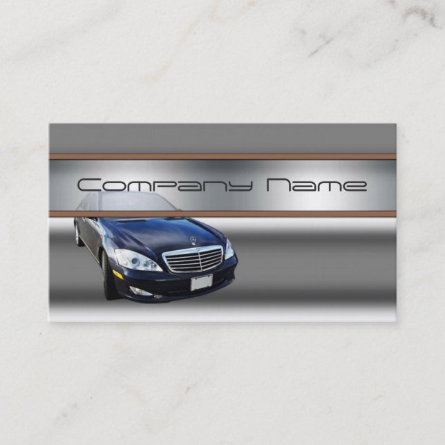 Mercedes-Benz Luxury Business cards (Front)