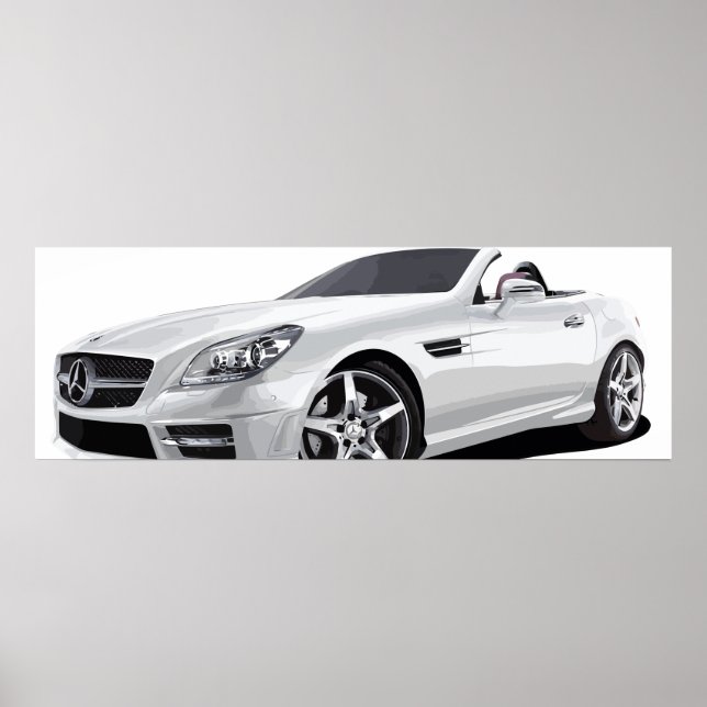 Mercedes Benz Poster (Front)