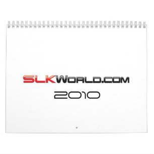 Mercedes Benz SLK 2010 Calendar