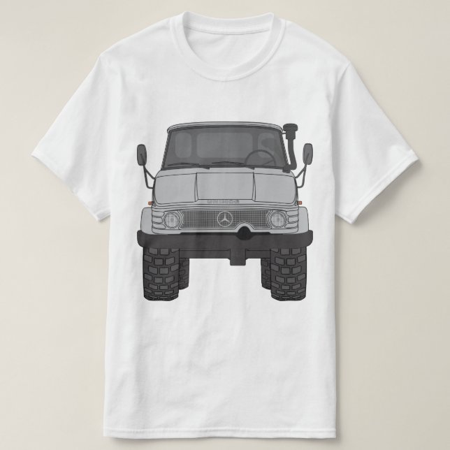 Mercedes Benz Unimog 4x4 T-Shirt (Design Front)